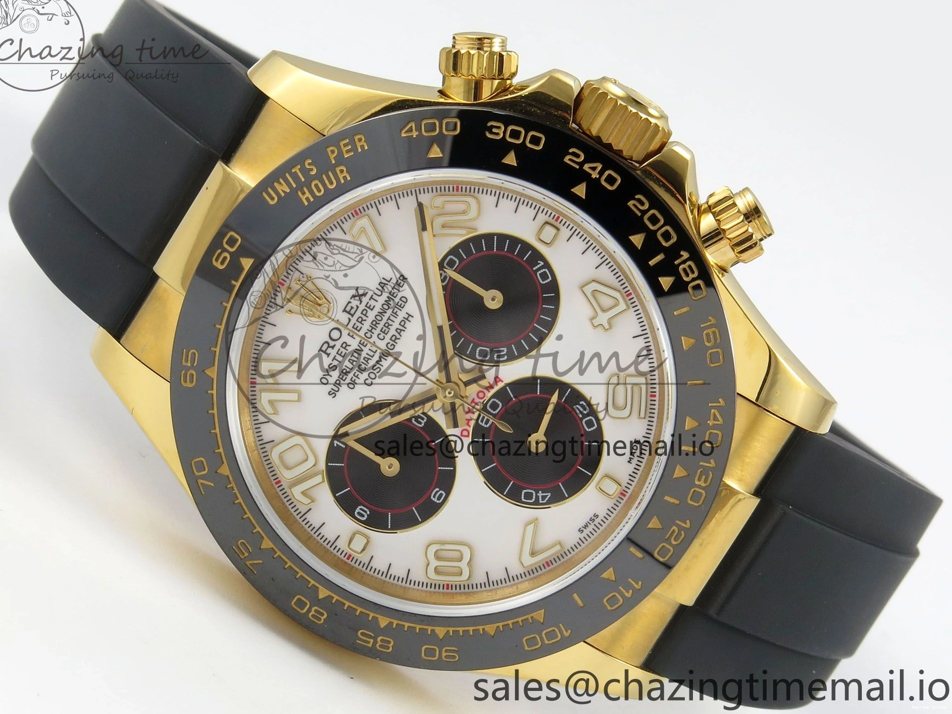 0522 HighPerformance Daytona 116518 QF 1:1 Best Edition White Black Dial on Oysterflex Strap SH4130 V11（Gain Weight） 162